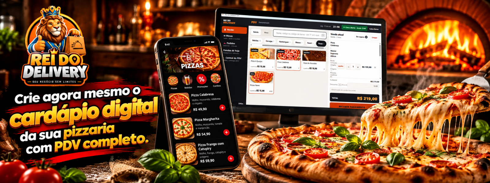 Banner Pizzaria