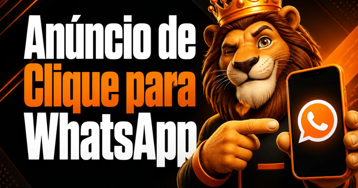 Anúncio de Clique para WhatsApp
