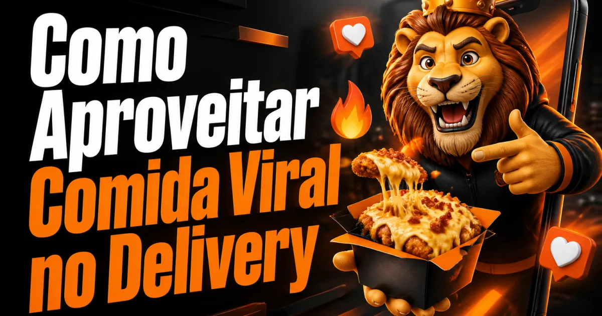 Como Aproveitar Comida Viral no Delivery