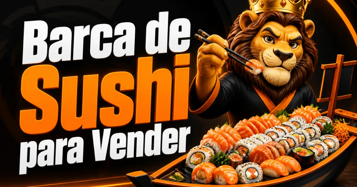 Barca de Sushi para Vender