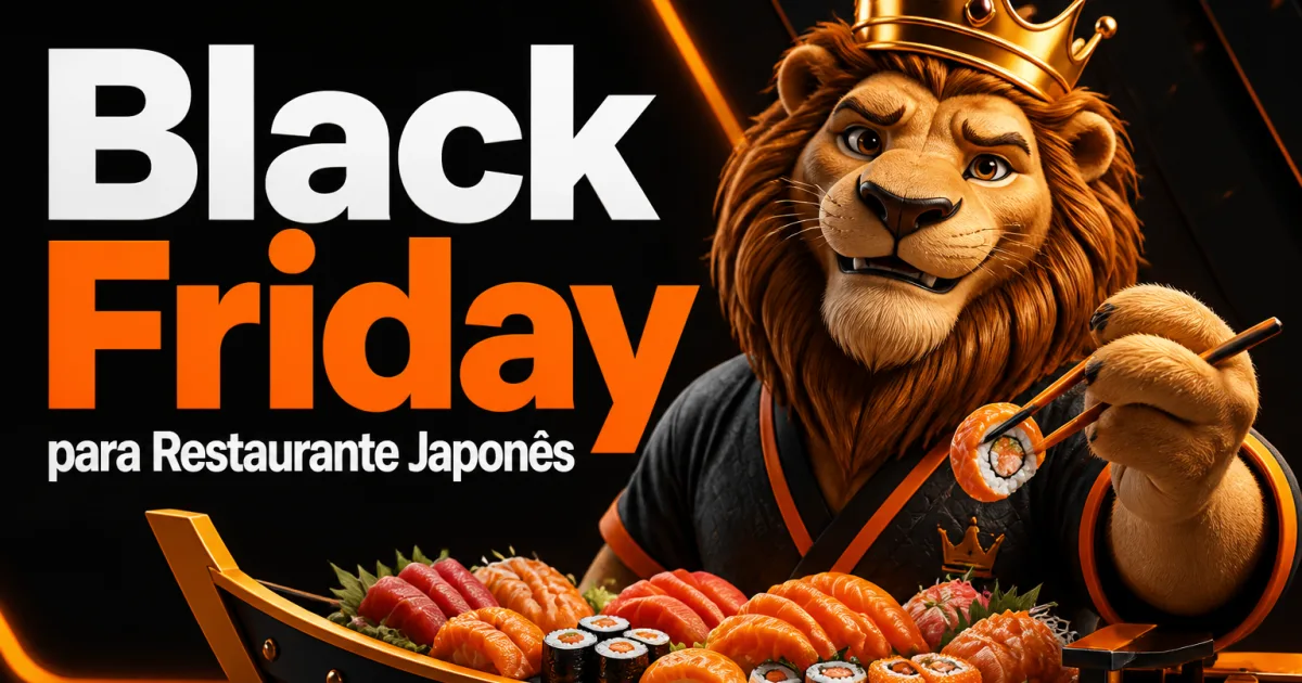 Black Friday para Restaurante Japonês