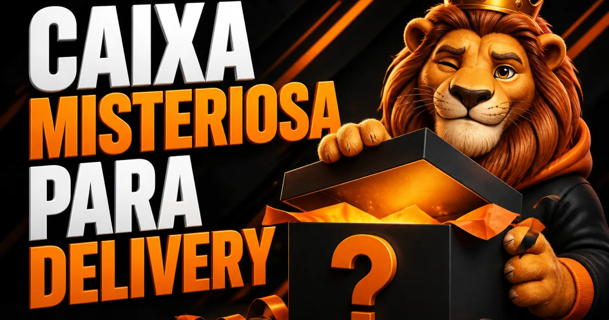 Caixa Misteriosa para Delivery