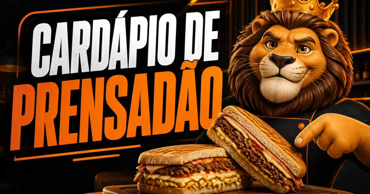 Cardápio de Prensadão