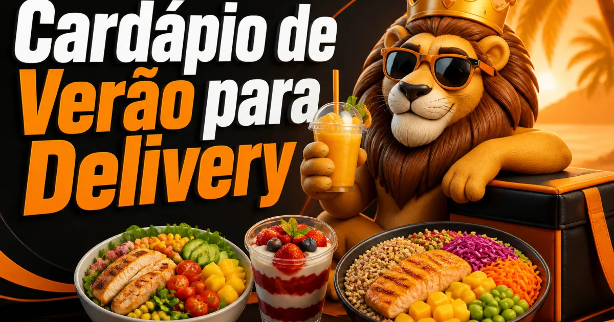 Cardápio de Verão para Delivery