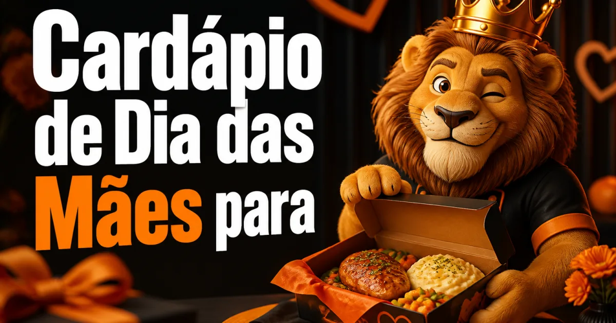 Cardápio de Dia das Mães para