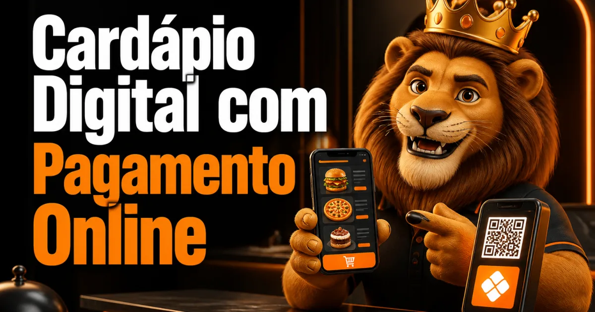 Cardápio Digital com Pagamento Online