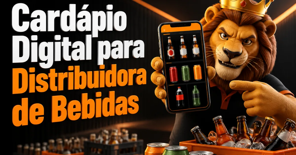 Cardápio Digital para Distribuidora de Bebidas