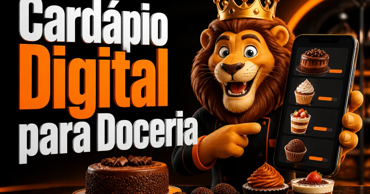 Cardápio Digital para Doceria