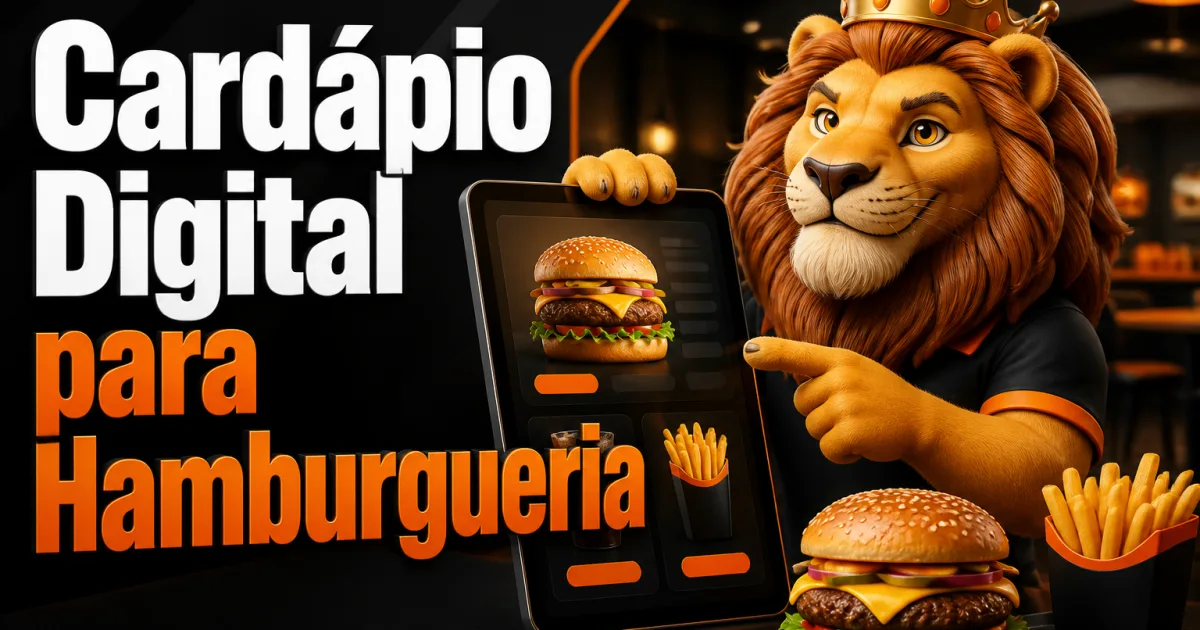 Cardápio Digital para Hamburgueria
