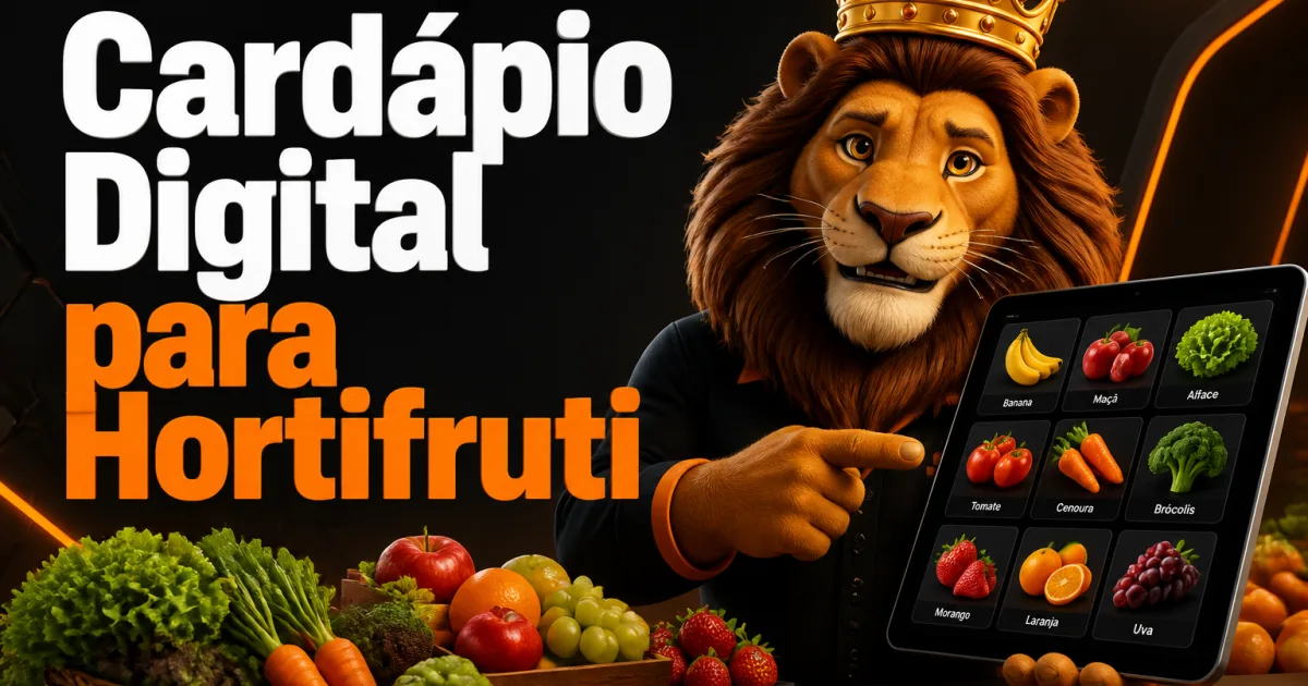 Cardápio Digital para Hortifruti