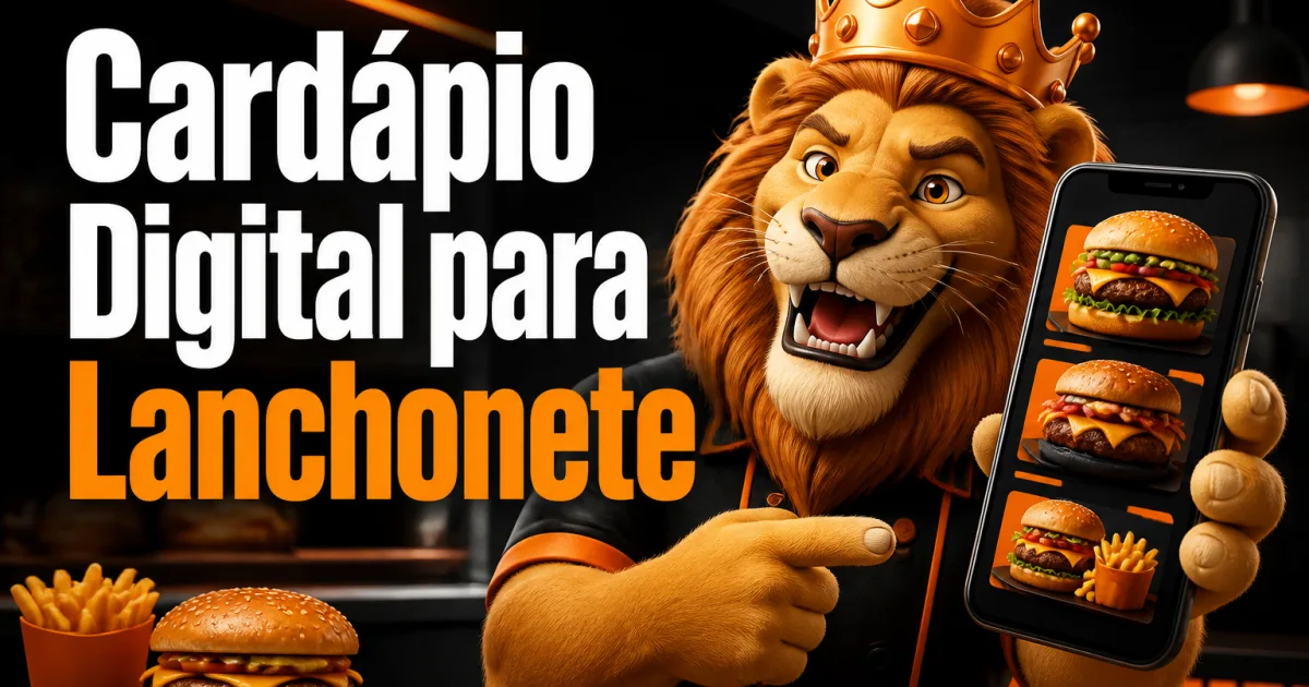 Cardápio Digital para Lanchonete