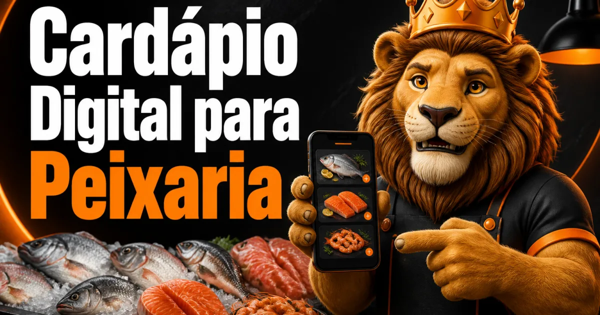 Cardápio Digital para Peixaria