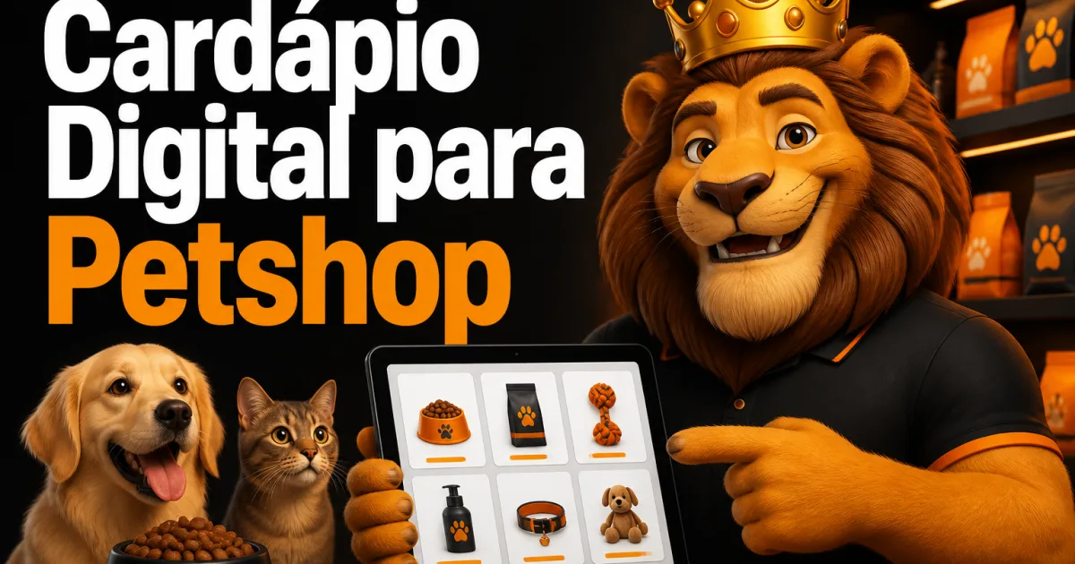 Cardápio Digital para Petshop