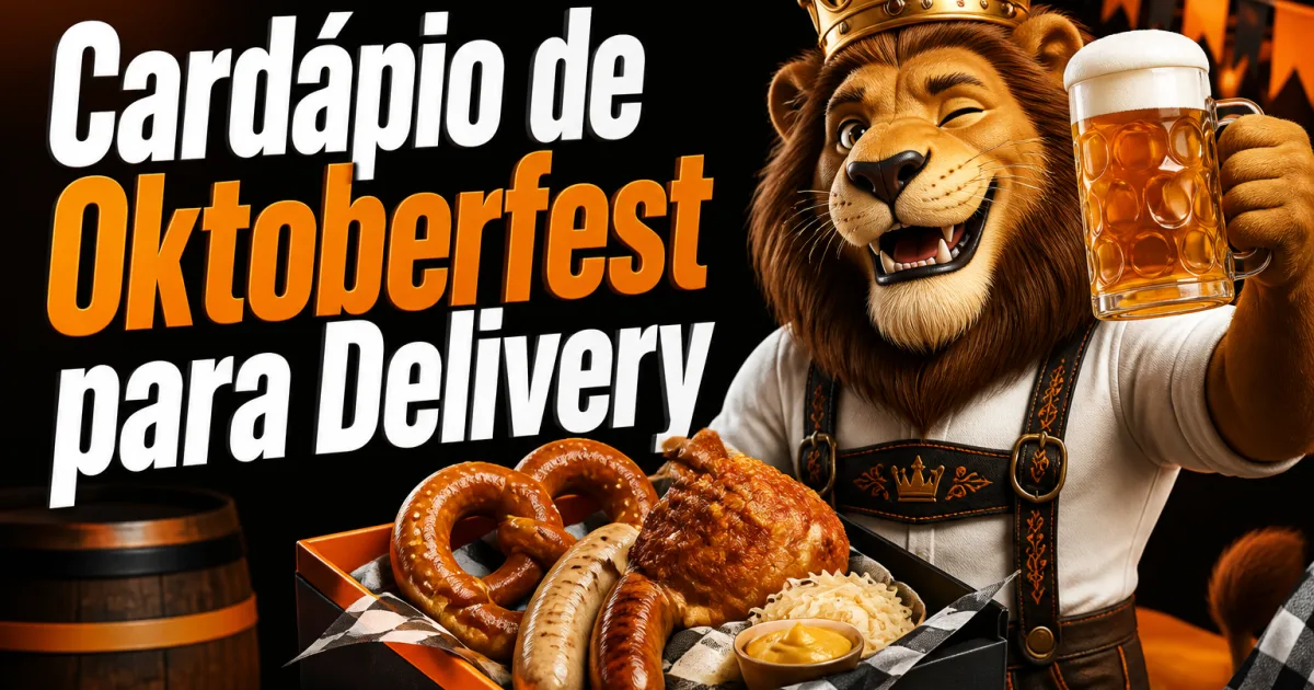 Cardápio de Oktoberfest para Delivery