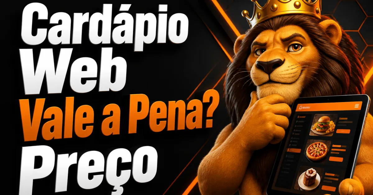 Cardápio Web Vale a Pena? Preço
