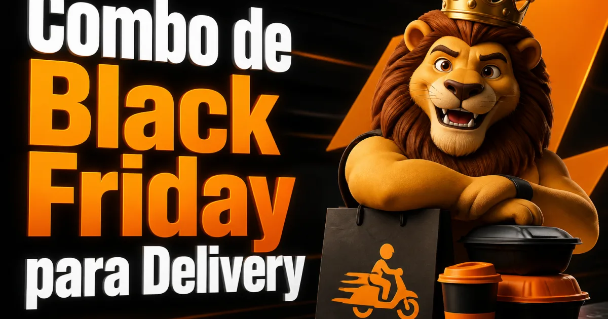 Combo de Black Friday para Delivery