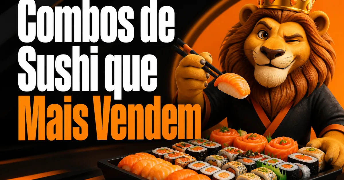 Combos de Sushi que Mais Vendem