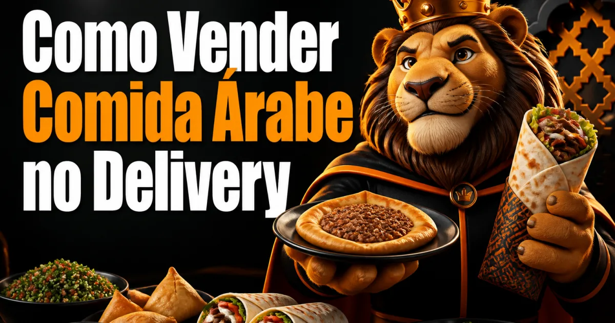 Como Vender Comida Árabe no Delivery