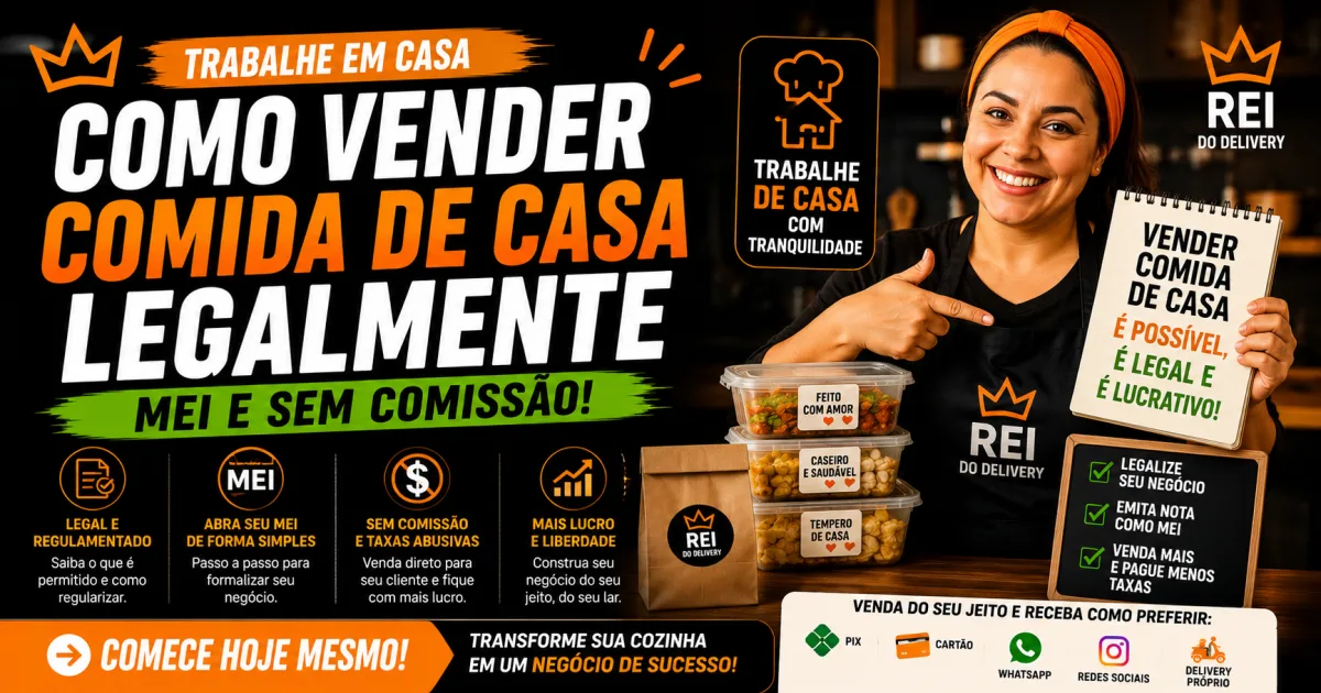 Como vender comida de casa