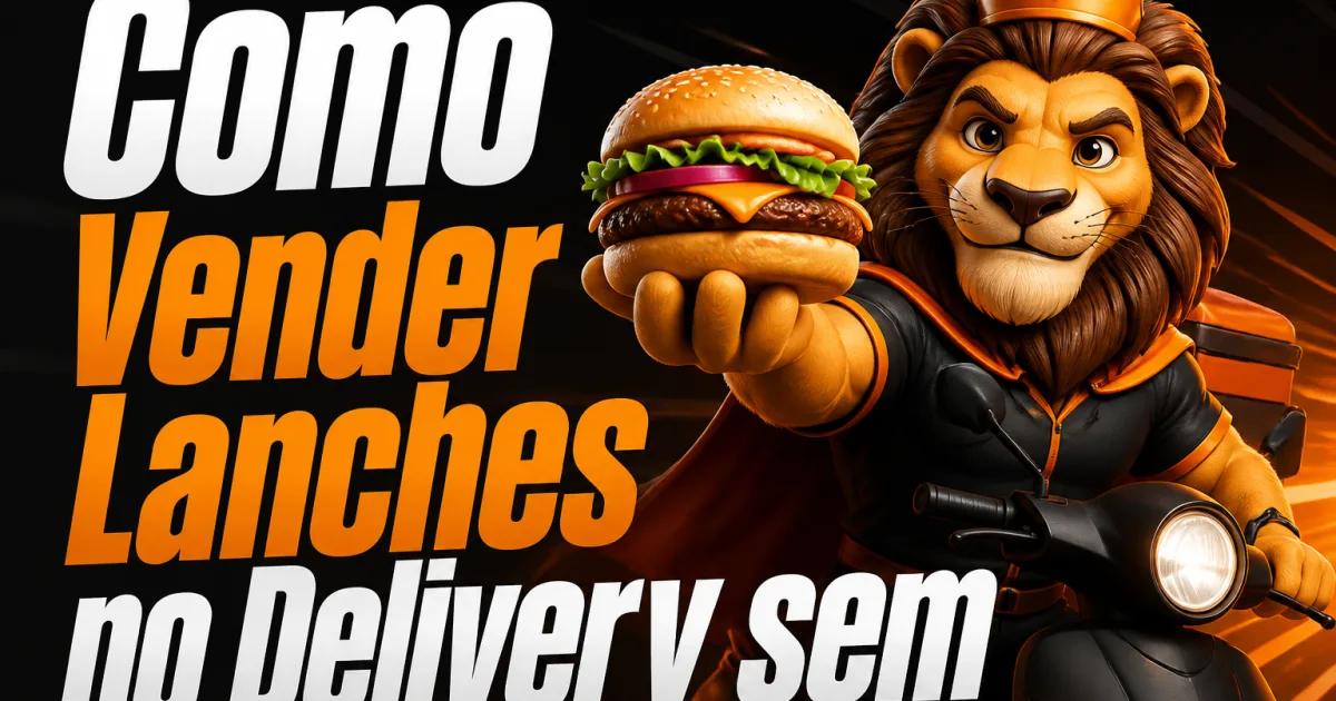 Como Vender Lanches no Delivery sem