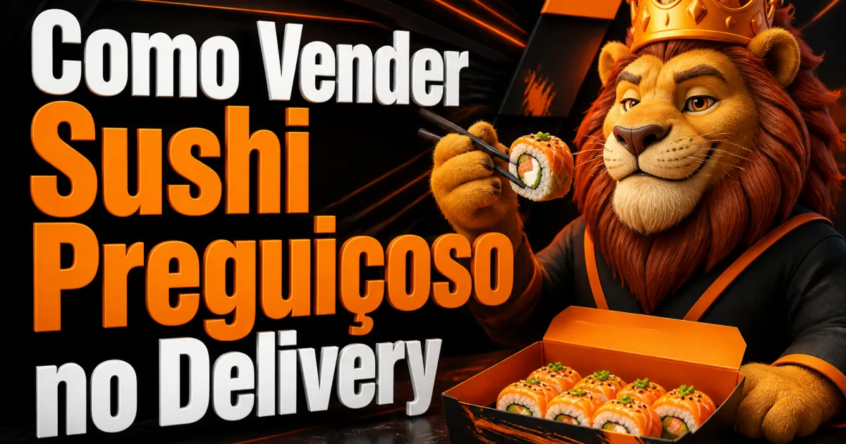 Como Vender Sushi Preguiçoso no Delivery
