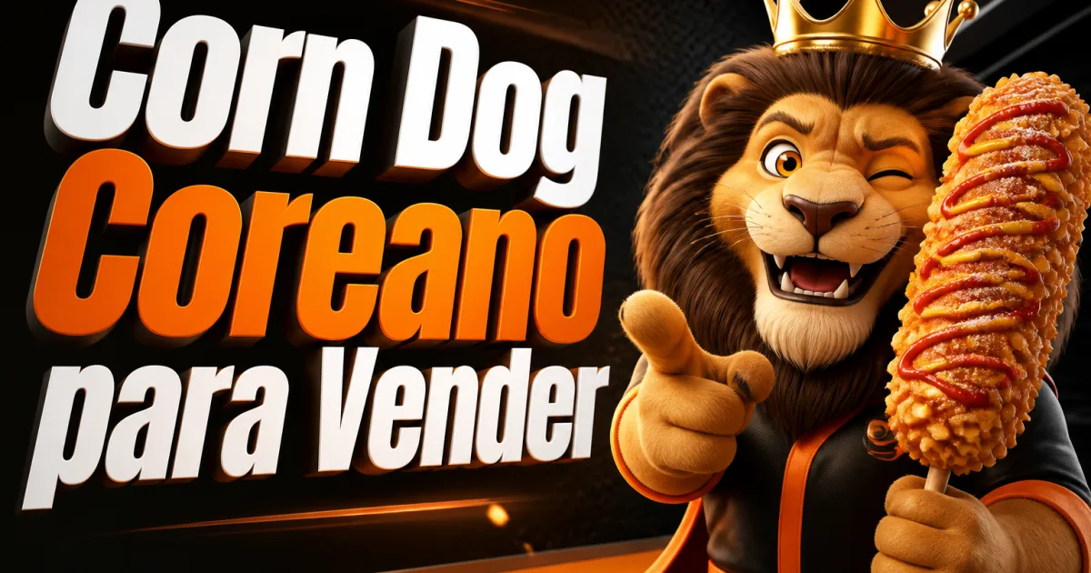 Corn Dog Coreano para Vender