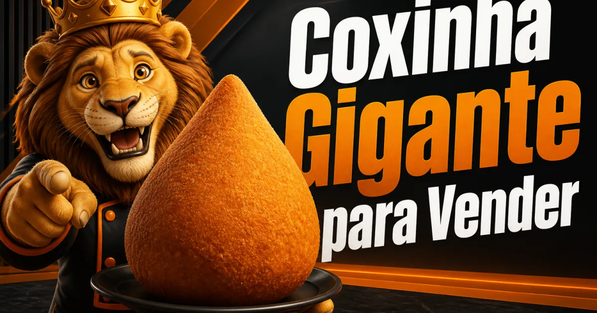 Coxinha Gigante para Vender