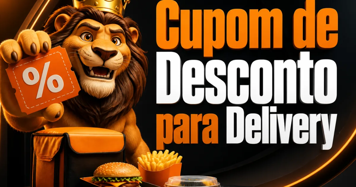 Cupom de Desconto para Delivery