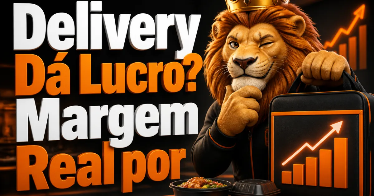 Delivery Dá Lucro? Margem Real por