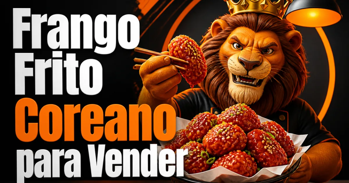 Frango Frito Coreano para Vender