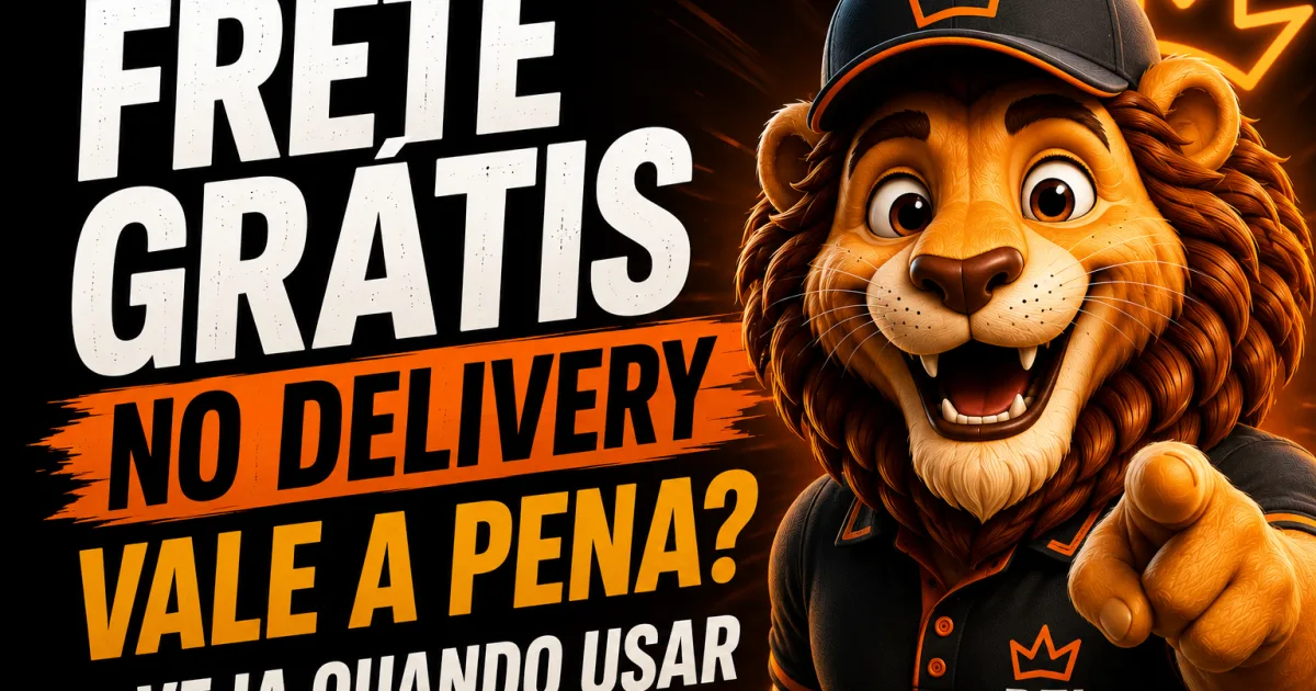 Frete gratis no delivery vale a pena e como calcular o piso