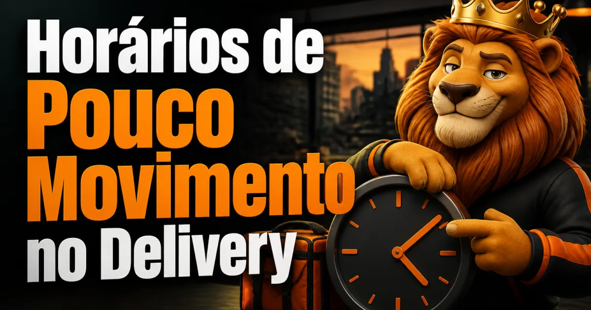 Horários de Pouco Movimento no Delivery