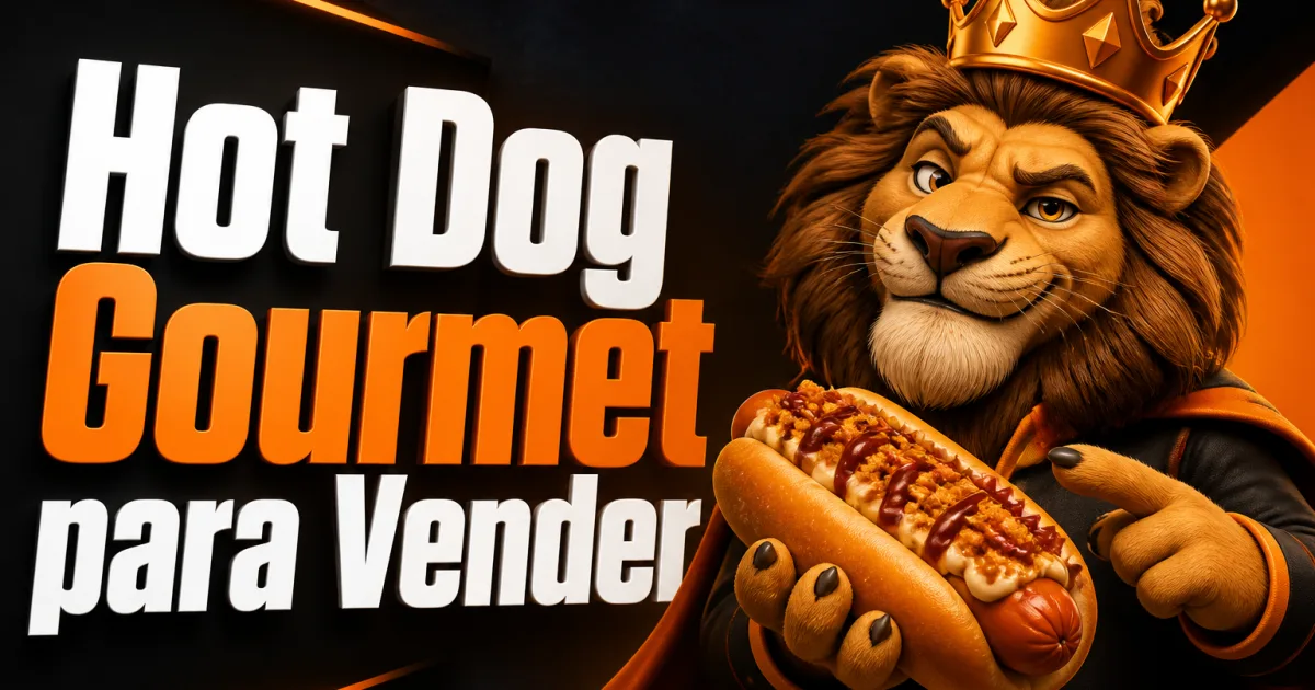Hot Dog Gourmet para Vender