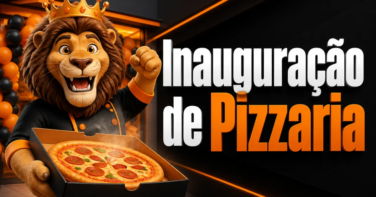 Inauguração de Pizzaria