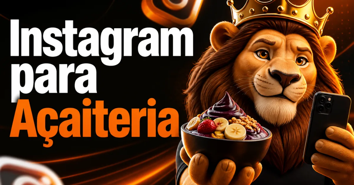 Instagram para Açaiteria