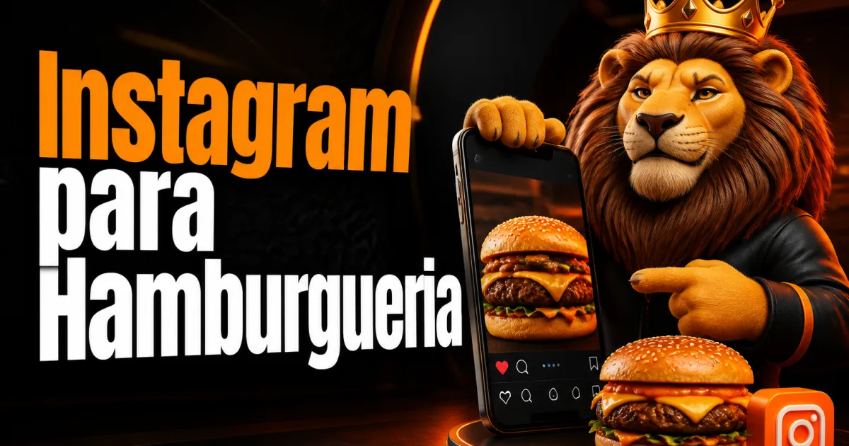 Instagram para Hamburgueria