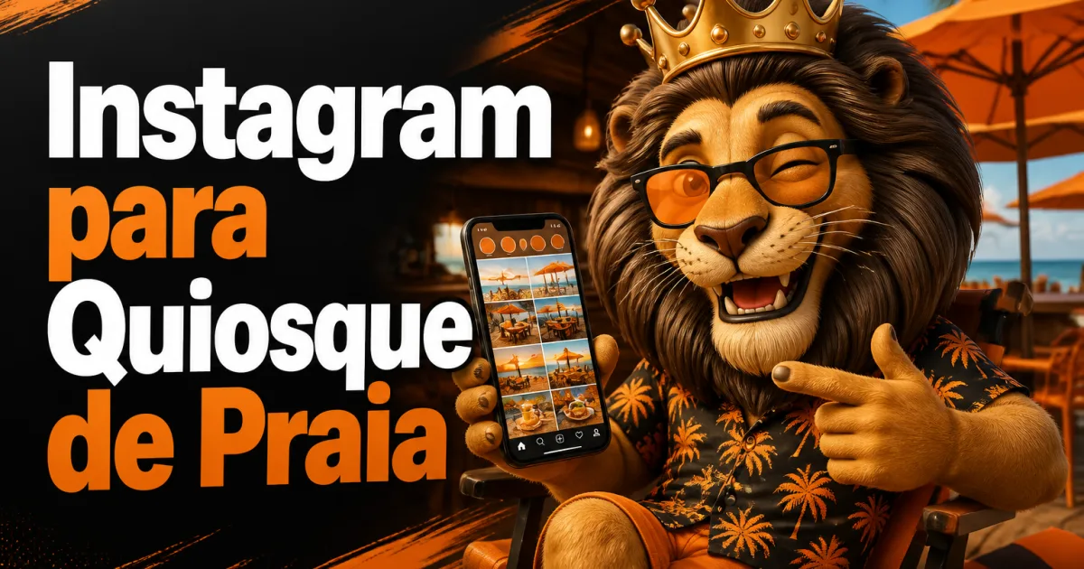 Instagram para Quiosque de Praia