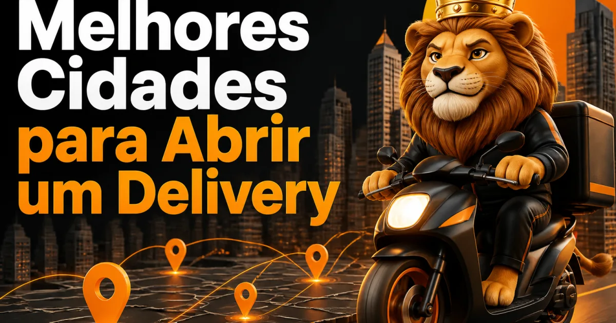 Melhores Cidades para Abrir um Delivery