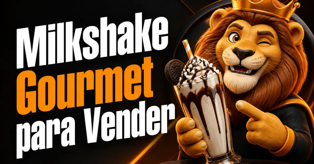 Milkshake Gourmet para Vender