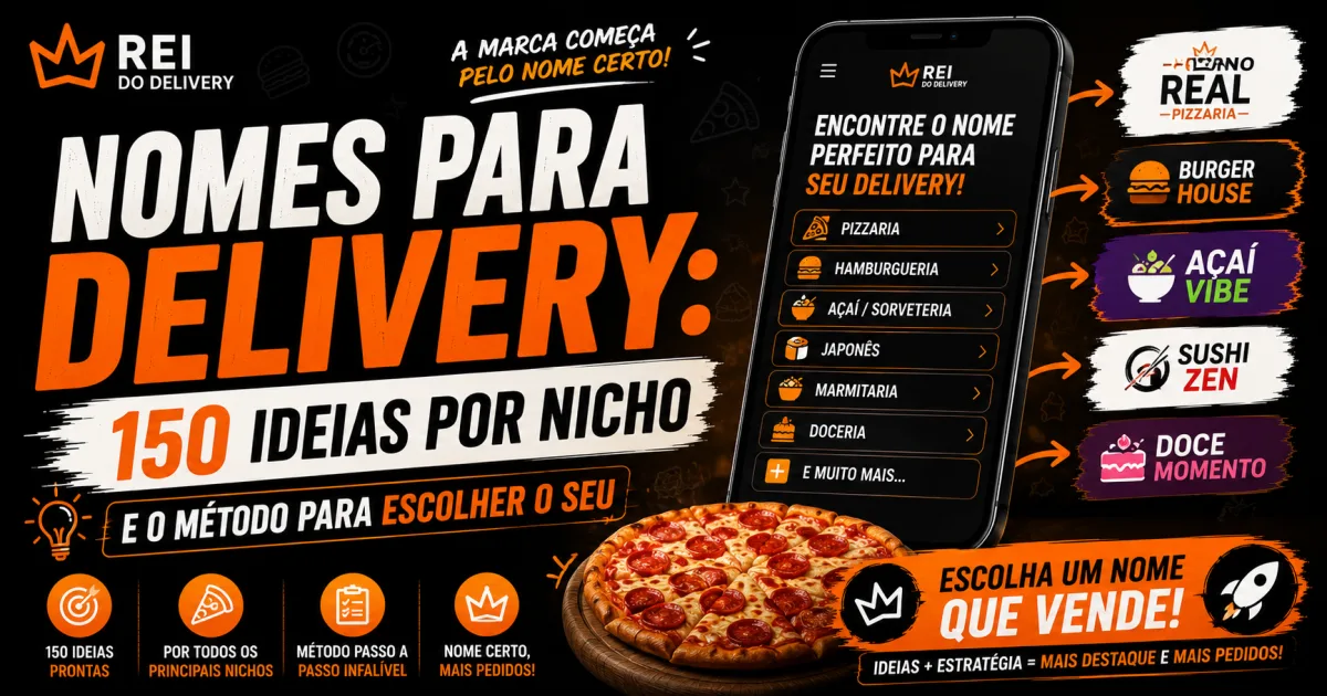 nomes para delivery
