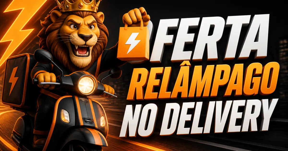 Oferta Relâmpago no Delivery