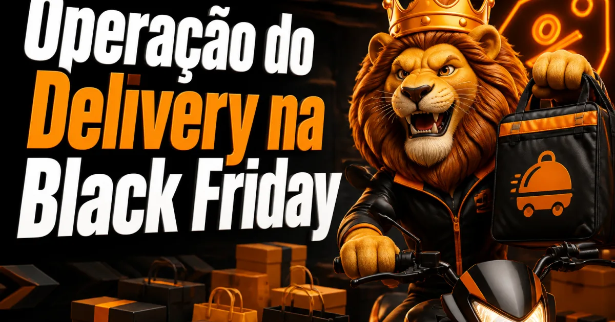 Operação do Delivery na Black Friday