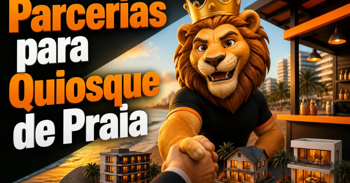Parcerias para Quiosque de Praia