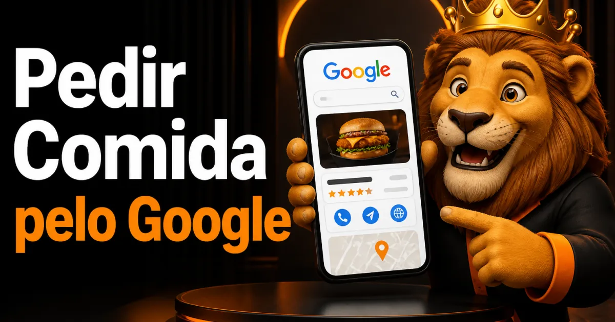 Pedir Comida pelo Google