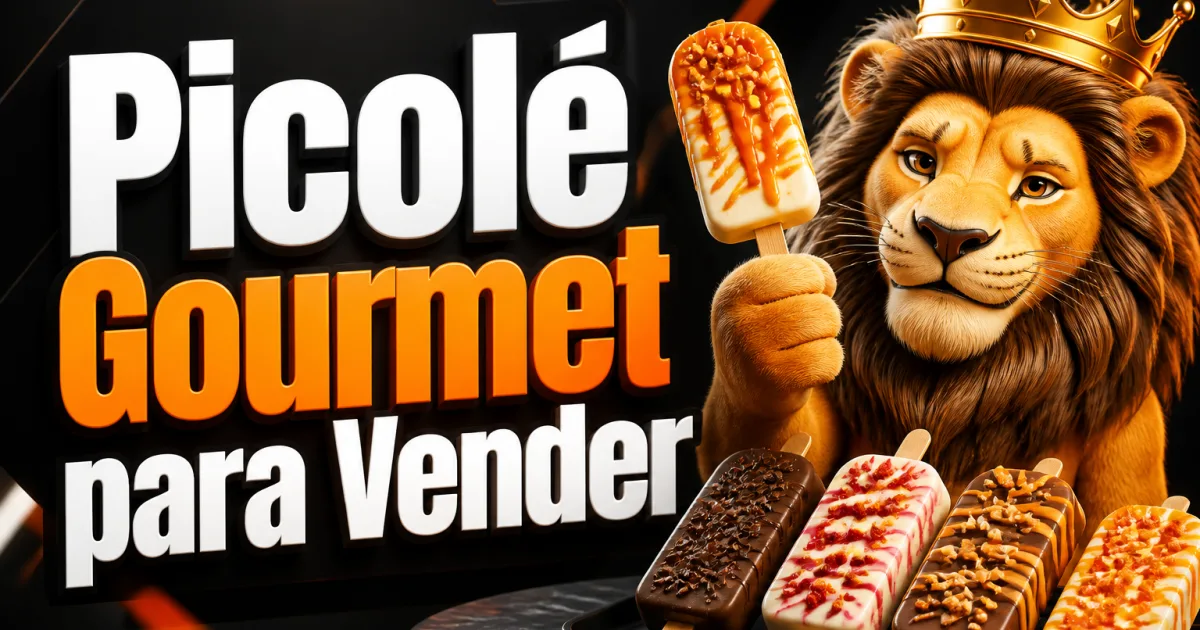 Picolé Gourmet para Vender