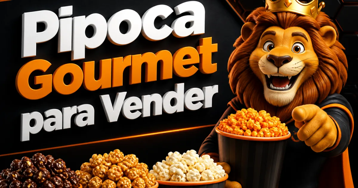 Pipoca Gourmet para Vender