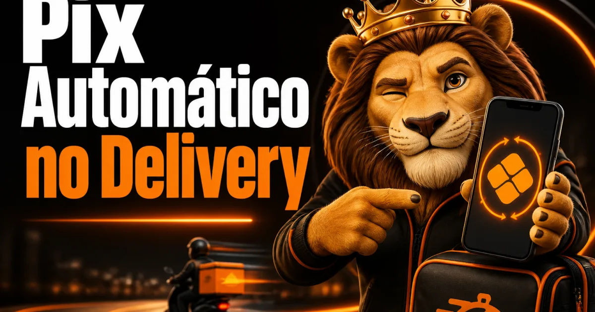 Pix Automático no Delivery