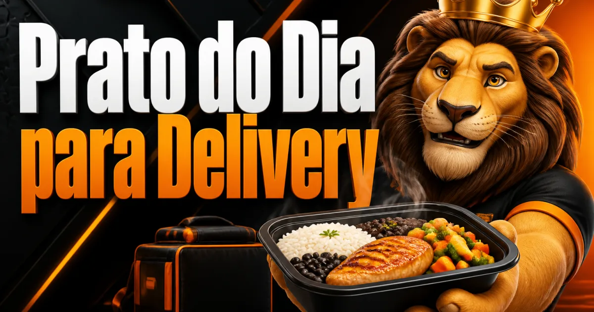 Prato do Dia para Delivery