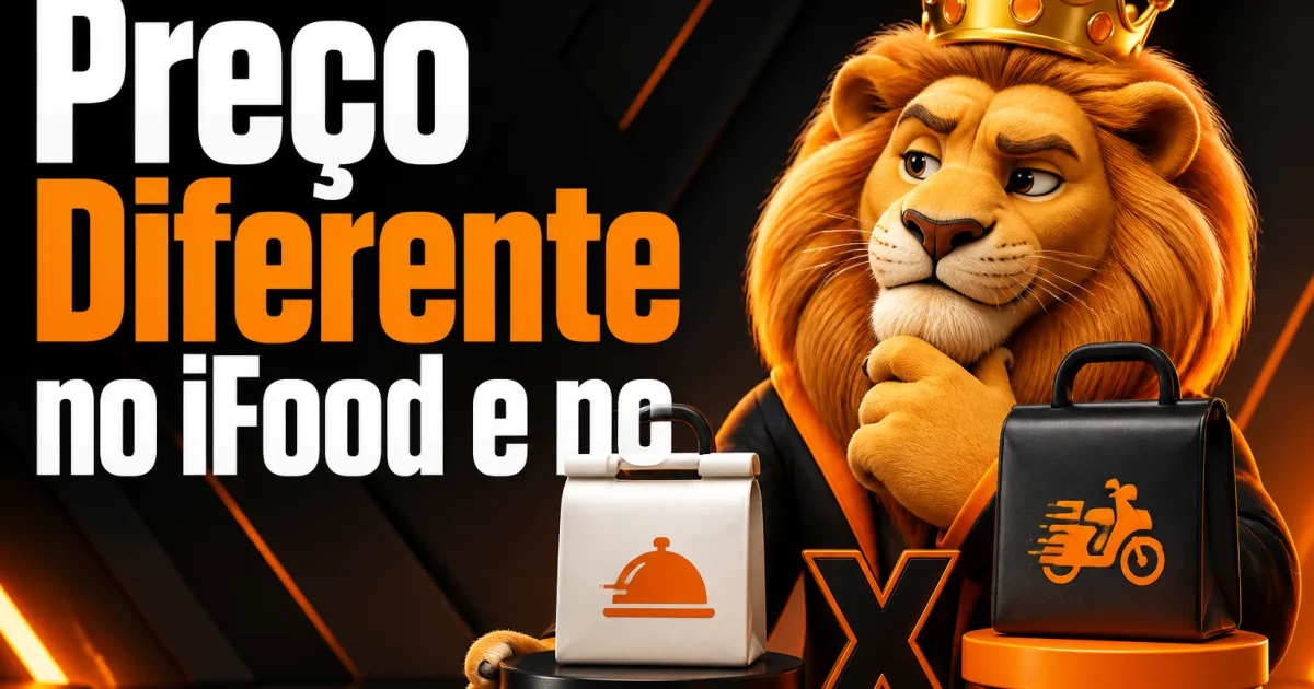 Preço Diferente no iFood e no Delivery Próprio: Pode? A Conta da Comissão e Como Comunicar ao Cliente