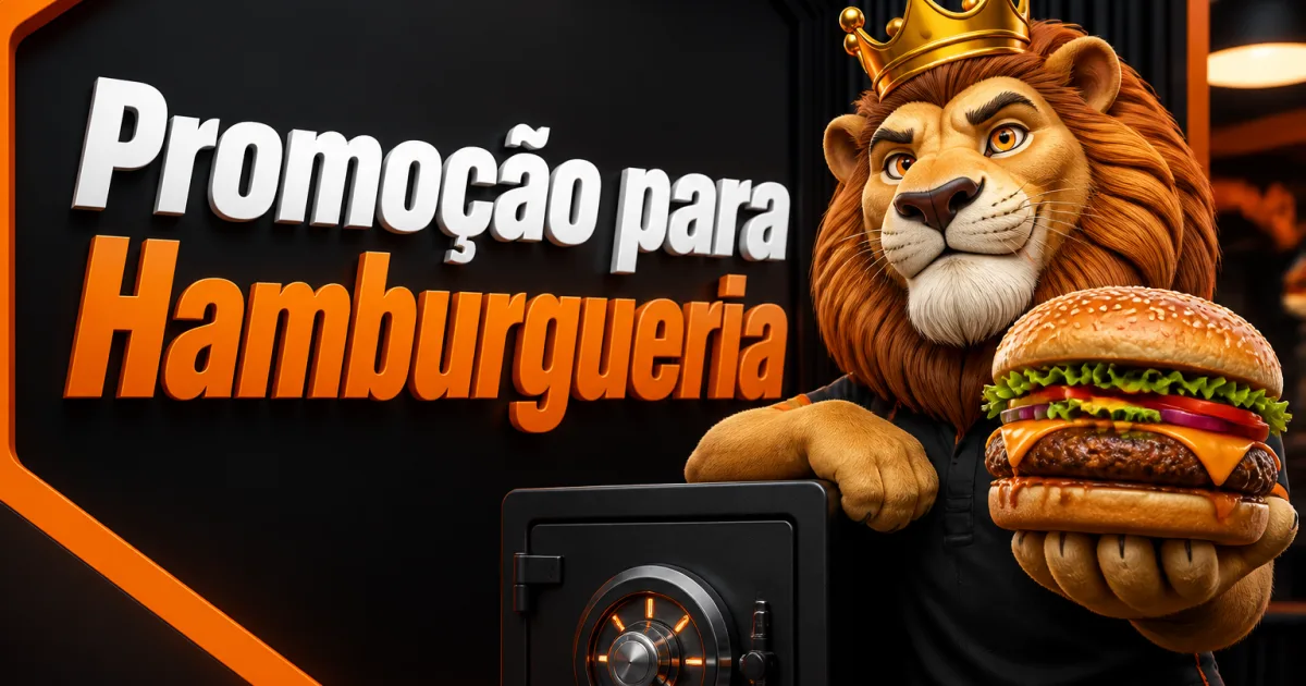 Promoção para Hamburgueria